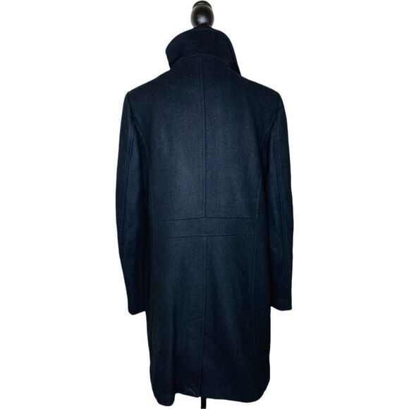 NWT Cole Haan Duffle Wool Blend Coat with Zipper and Taggle Lock Front Closure - Picture 3 of 10